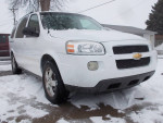 2007 Chevrolet Uplander in snowy conditions, ready for delivery with only 137,000 miles and many new parts.