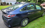 2018 Hyundai Sonata SE FWD in black, showcasing rear view and sleek design, with low mileage of 58,837.