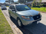 2009 Hyundai Santa Fe GLS in great condition, showing exterior with clean title and low mileage.