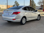 2015 Hyundai Accent GLS in silver with clean interior, for sale in Lubbock, Texas. Great condition and low mileage.