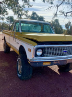 1972 Chevrolet K10 classic truck with 350 motor, original 4x4 in Arizona, showcasing its vintage patina
