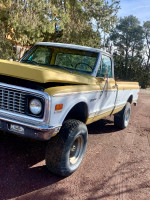 1972 Chevy K10 classic truck with original 4x4, clean AZ title, and solid patina, ready for restoration.