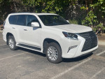 2021 Lexus GX 460 in Starfire Pearl White, 29k miles, featuring premium package and good condition.