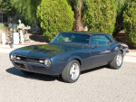 1968 Chevrolet Camaro with new paint, 350 V8 engine, and custom features for sale