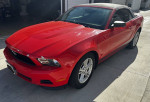 2012 Ford Mustang convertible in red, fully loaded, 130k miles, great condition, smog passed