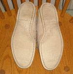 SPERRY TOP-SIDER MEN'S A-O OATMEAL 0197632 2 EYE LEATHER SIZE 12 M