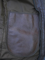 VTG Brown Passaic Leather Motorcycle Jacket Ladies Sz 10 w/Zip-out