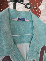 VINTAGE clothing- shirt/coat/belt