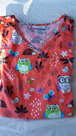 Scrubs Top Tops Shirt Size Women's Small