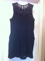 SUPERDRY NAVY DRESS Sz LARGE NEW w TAGS