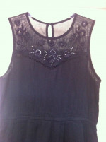 SUPERDRY NAVY DRESS Sz LARGE NEW w TAGS