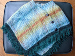 Vintage Strathtay Originals Scotland Wool/Mohair Shoulder Wrap/Shawl