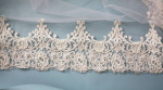 Couture Cathedral Veil Celeste 110" Long hand beaded