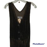 NWT Gorgeous Brown Velvet Dress