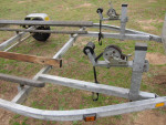 Galvanized Double Jet Ski Trailer