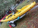 Old Town Predator 13 Kayak with optional Rudder