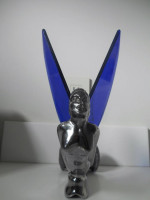 Vintage auto/ car lighted hood ornament