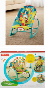 Almost new! Fisher-Price Infant-to-Toddler Rocker - Circus