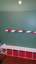 Scale Railroad Crossing Gate For Kid's Room Or Railroad Enthusiest