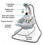 Graco DuetConnect LX Swing & Bouncer combo