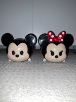 Disney Tsum Tsum Mickey AND Minnie Stack 'n Display Set with Figures