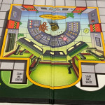 2002 Parker Brothers The Simpsons Clue 2nd Ed replacement game board