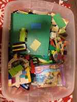 Bundle Deal Alert! 3 Different Lego Tubs - Red, Gray, Clear