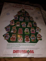 ADVENT CALENDAR * NEW! 🎅 "Teddy Bear" *CROSS STITCH