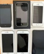 Lot of 6 used iPhones- No Sim Cards