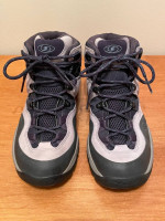 SALOMON Contragrip Women's Hiking Boots, Sz. 8.5 Leather Trail Shoes