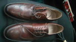 Men's shoes Banana Republic Digby Brogue - BROWN - size 9M