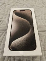 Iphone 15 Pro. Titanium. Sealed box
