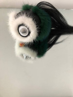 New Fendi Mohawk Fur Monster Charm for Handbag