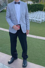 men sport coat - like new