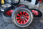 20x10 FuelOffRoad 18 Offset CovertRedBlackBeadRing/Nittos 33x12.5x18s
