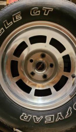 1980 Corvette Rims and Tires