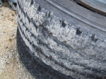 1999-2022 Ford F250 F350 17" Steel Roller Rims & Tires